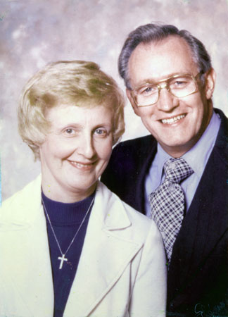 Ken and Carolyn  portrait circa 1970