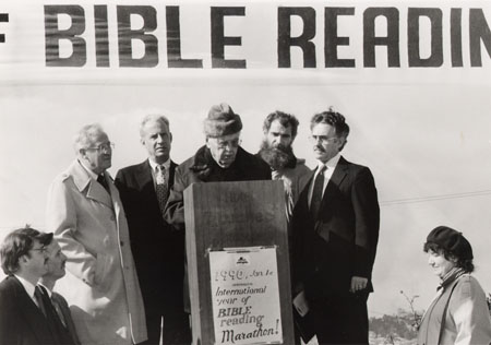 Ken at Int'l Bible reading 1990