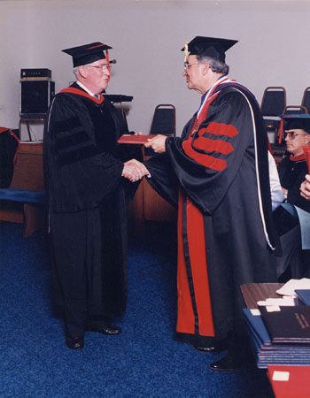 Ken receives honorary doctorate