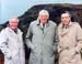 Ken, Ian Paisley and Rod Bell on shores of North Ireland